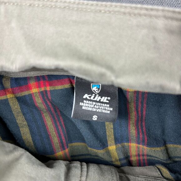 Kuhl Jacket Womens Small Flannel Lined Canvas Generatr Green Military Full Zip - Picture 5 of 10